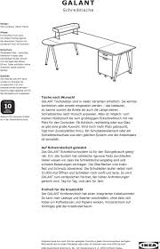 Preisvorschlag senden ikea galant winkelschreibtisch schreibtisch eckschreibtisch tisch 190x180cm. Galant Schreibtische Pdf Kostenfreier Download