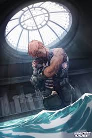 snartles, gideon nav, harrowhark nonagesimus, the locked tomb, highres,  2girls, bare arms, bare shoulders, black hair, closed eyes, comforting,  dutch angle, earrings, gideon the ninth, hug, jewelry, multiple girls,  multiple piercings, muscular,