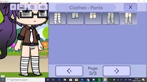 However, it is never ok to bully someone! Was Trying To Choose Pants In Gacha Life And Came Across This Wow Very Creative Luni Gachalifecringe