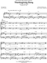 And fill this house with family. Thanksgiving Song Sheet Music 2 Arrangements Available Instantly Musicnotes