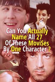 Quiz Can You Actually Name All 27 Of These Movies By One Character Movie Character Quiz Film Quiz Fun Movie Facts