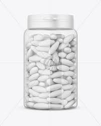 Clear Pills Bottle Mockup In Bottle Mockups On Yellow Images Object Mockups