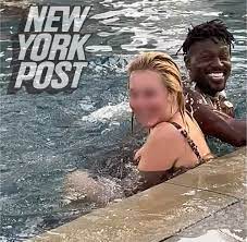 Antonio Brown caught exposing himself to shocked guests at swanky hotel  pool | The US Sun