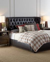 Check spelling or type a new query. H82n8 Gables Tufted Leather King Bed King Beds Leather Headboard Leather Bed