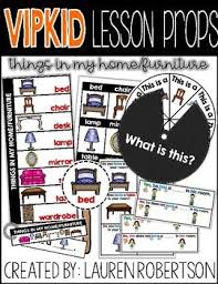 Vipkid Lesson Props Things In My Home Furniture Lesson Vocabulary Words Conversation Cards