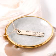 Gold Necklace with Pendant