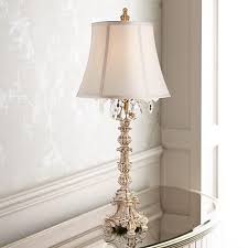 Duval French Crystal Candlestick Table Lamp 6t439 Lamps Plus Candlestick Table French Table Lamp Traditional Table Lamps