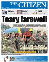 Последние твиты от the citizen news (@thecitizen_news). The Citizen Thecitizen And Mwananchi Newspaper This Facebook