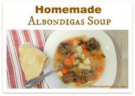Bring chicken broth to a boil over medium heat in a large kettle. Albondigas A Mexican Tradition Jenerally Informed
