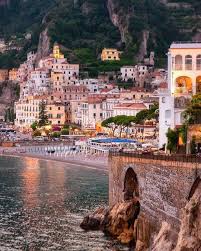 The Mountains And Sea Cliffs Of The Amalfi Coast Are Dotted With Pastel Confections Of Holiday Homes And Sumptuous Travel And Leisure Travel Amalfi Coast