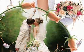 Make album for your baby with his favorite cartoon character!; Latest Fashions Updated Photofunia Frames Of Marriage Couple