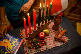A feast of faith, called a karamu ya imani, is held on december. Kwanzaa Traditions By Sue Barr Photo Stock Snapwire