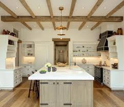 For an easy fix, fit a piece of. Wood Beam Kitchen Ceiling Exposed Beams In The Kitchen