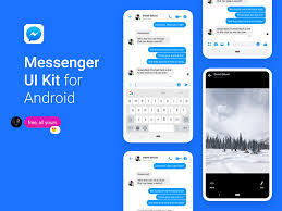 Go to data saver to enable download media when you are connected using how can you download someone's facebook messenger conversation? Facebook Messenger Ui Kit 2019 Freebie Download Sketch Resource Sketch Repo
