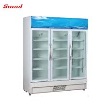 Glass counter top showcase with 2 shelves & lockable door. China 980l Three Door Beverage Display Refrigeration Showcase For Shop China Refrigeration Showcase And Showcase Cooler Price