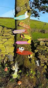 Story Land Sign Garden Nightmare Before Christmas Peter Pan Wizard Of Oz Harry Potter Lord Of Alice In Wonderland Nightmare Before Christmas Wizard Of Oz