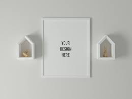 Minimal Poster Frame Mockup Poster Frame Frame Mockups Minimal Poster