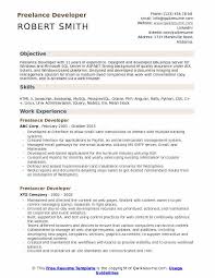 Employers' point of view self employment experience is difficult or impossible to verify. Freelance Developer Resume Samples Qwikresume
