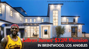 Lebron james, miami heat basketball star, just bought a miami home, according to the grapevine. Lebron James 23m Los Angeles Mansion 568 N Tigertail Rd Brentwood California Celebrity Homes Youtube