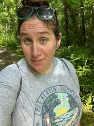 Only had time for a short local trail today. 2.62 miles at Benson Park  #blazinsummertrailchallenge