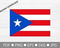 Puerto Rico Svg Puerto Rico Clipart Puerto Rico Silhouette Etsy Clip Art Monogram Alphabet Puerto Rican Flag