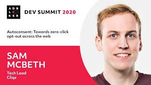 Sam McBeth 🛑 Autoconsent: Towards zero-click opt-out across the web ✋  Adblocker Dev Summit 2020