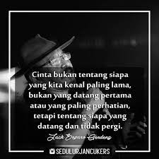 Maybe you would like to learn more about one of these? Kata Kata Sujiwo Tejo Tentang Cinta Cikimm Com