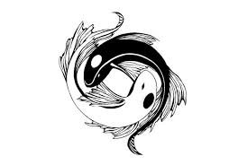 Black And White Koi Fish Yin Yang Tattoo Image Detail For Tribal Yin Yang Fish Tattoo Tattoo Tabatha Koi Tattoo Design Pisces Tattoo Designs Yin Yang Tattoos