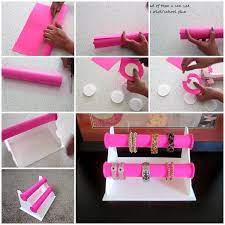 Have you ever felt like you don't even want to bother with accessories because you don't want to go through them to pick one that you would wear? Easy Diy Bracelet Holders Awesome Design Ideas How To Make A Bracelet Holder Diy Tutorial Diy Bracelet Holder Bracelet Holders Diy Bracelets
