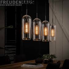 Hangelampe Industrial Lochstahl 4er In 2020 Esstisch Beleuchtung Hangelampe Glas Hangelampe Industrial