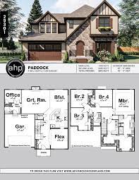 Check spelling or type a new query. 2 Story English Tudor House Plan Paddock House Plans Tudor House Plans House Blueprints
