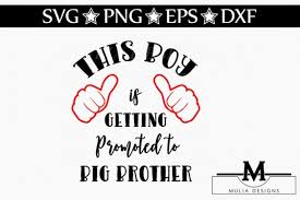 Probably in order to get that officer promoted faster. Free Svg Promoted To Big Brother Svg Free Svg Cut Files Download For Diy Crafting