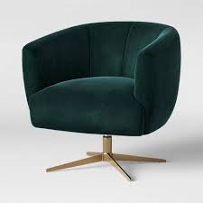 Morpho Swivel Velvet Arm Chair Opalhouse Velvet Armchair Armchair Comfortable Dining Chairs