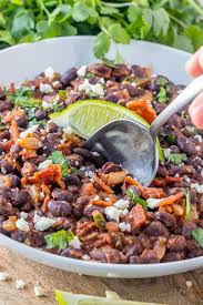 Beans in the slow cooker though are surprisingly easy and frugal to create in large batches for your family. Easy Mexican Black Beans Yellowblissroad Com