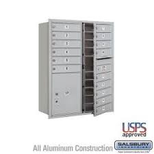 This called for the redesign of the traditional mailbox to ensure it is up to the standards. 4c Recessed Mounted Mailboxes Model 3711d 15afu Salsbury Industries Sweets