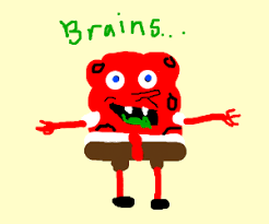 Cerita seram di balik kartun spongebob squarepants. Zombie Spongebob Monster Doni Gambar