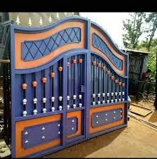 Old forged gates and door by ornament. Modern Steel Gate Design Experts In Steel Gate Fabrication