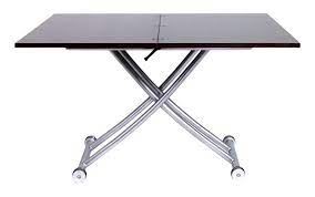 Wlive wood lift top coffee table with hidden compartment and adjustable storage shelf, lift tabletop dining table for home living room, office, rustic oak. Spacemaster Transforming X Coffee And Dining Table 2 0 In Walnut Finish Buy Online In United Arab Emirates At Desertcart Ae Productid 31564115