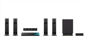 Sony Bdv N7100w 5 1 Channel 3d Blu Ray Disc Home Theater System With Wireless Rear Speakers By Son Home Theater System Blu Ray Home Theater Home Cinema Systems