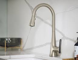 Moen kitchen sink faucets quick release system. New Moen Kitchen Bathroom Collections Sinema Sleek Nebia