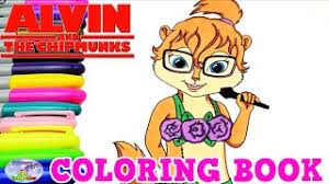 Alvin and the chipmunks coloring pages will give kids one more chance to meet with dancing, singing and speaking little chipmunks known to children and their parents due to the american family comedy of the same name. Alvin And The Chipmunks Coloring Book Jeanette Nick Jr Colors Surprise Egg And Toy Collector Setc Youtube