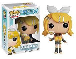 From The Vocaloid Program Comes One Of The Mascots In Awesome Pop Vinyl Stylization This Vocaloid Kagamine Ri Funko Pop Anime Pop Vinyl Figures Vinyl Figures