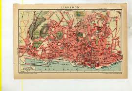 Click here for prices, reviews and an updated list of discounts. Lissabon 1 Alter Orig Stadtplan Von Portugal 1912 Karte Klaus Kreitling
