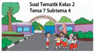 Soal Tematik Kelas 2 Tema 7 Subtema Kebersamaan Di Tempat Wisata Pendidikangratis Id