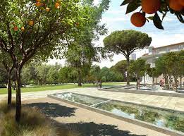 le jardin alexandre 1er ville de toulon quartier chalucet