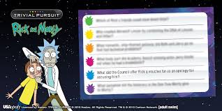 You'll have to be more than a trivia master to ace these questions. The Op On Twitter No One Messes With Rick At Least Not Without Paying For It See If You Can Answer This Question From Trivialpursuit Rickandmorty Https T Co Etqwyi4ryd Https T Co Zranul3f2c Twitter
