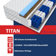 Die matratze ist beidseitig jede matratzenseite ist anwendbar. Bettwaren Wasche Matratzen Taschenfederkern Matratze 9 Zonen Mit Kokos Grosse Wahlbar Top Mobel Wohnen Blowmind Com Br