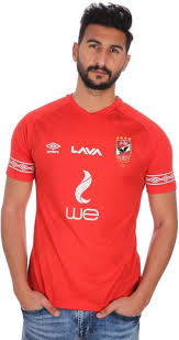 Bwalya thought he had doubled the lead for the african champions just before halftime but his effort was chalked off by. Umbro Al Ahly Short Sleeve V Neck Fan Jersey Home For Unisex Red Price In Egypt Souq Egypt Kanbkam