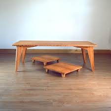 Low Pillow Lift Bamboo Seat For Floor Cushion Or Pillow Etsy In 2020 Coffee Table Accessories Low Dining Table Floor Seating
