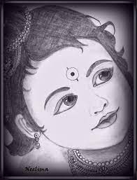 Lord Krishna Pencil Sketches A Mythology Blog Pencil Drawing Images Pencil Art Drawings Art Drawings Sketches Simple